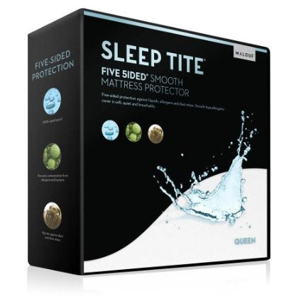 Five 5ided® Smooth Mattress Protector MALOUF