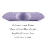 Shoulder Zoned Dough® Lavender Pillow MALOUF