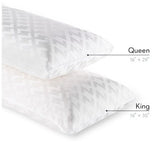 Zoned Dough® + Bamboo Charcoal Loft Pillow MALOUF